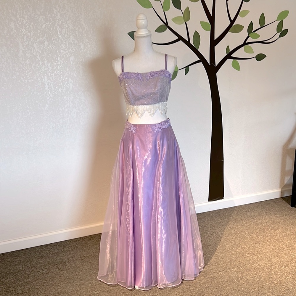 2 Piece Prom Dress